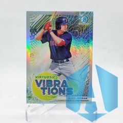 2022 Bowman Chrome  Virtuosic Vibrations Blaze Jordan #VV-10 Boston Red Sox